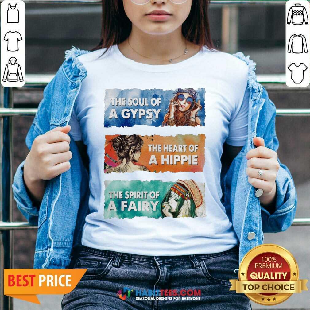 Original The Soul Gypsy Heart Hippie Fairy 2 Shirt