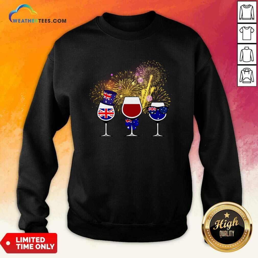 Original Three Wine England Flag Happy Shirt