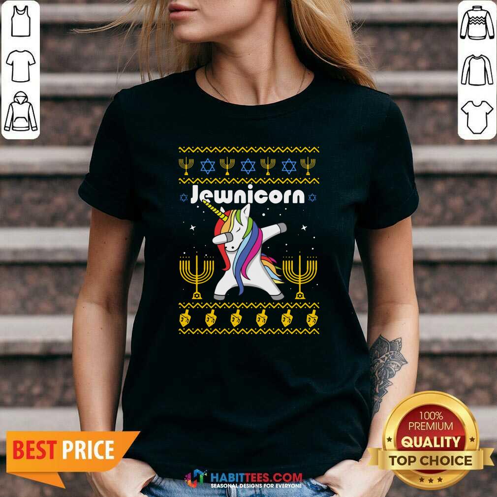 Original Unicorn Jewnicorn Ugly Christmas Shirt