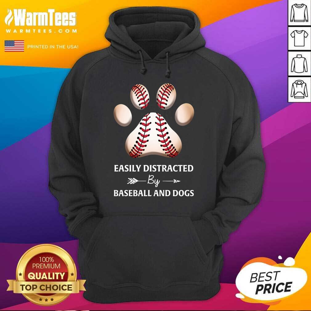 Paw By Baseball And Dogs Shirt