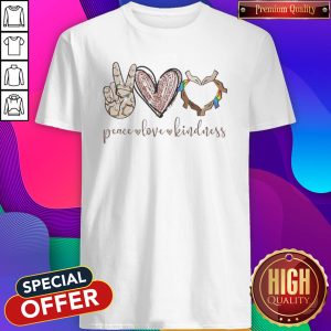 Peace Love Kindness Hands Black Lives Matter LGBT Shirt