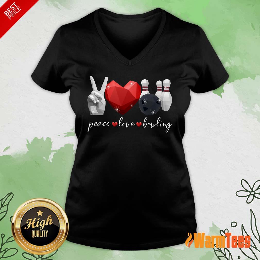 Peace Love Bowling Shirt