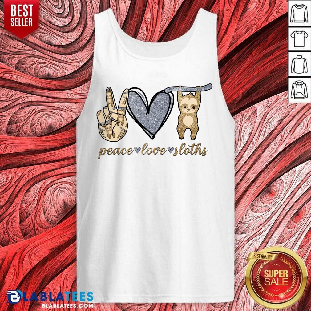 Peace Love Sloths Shirt