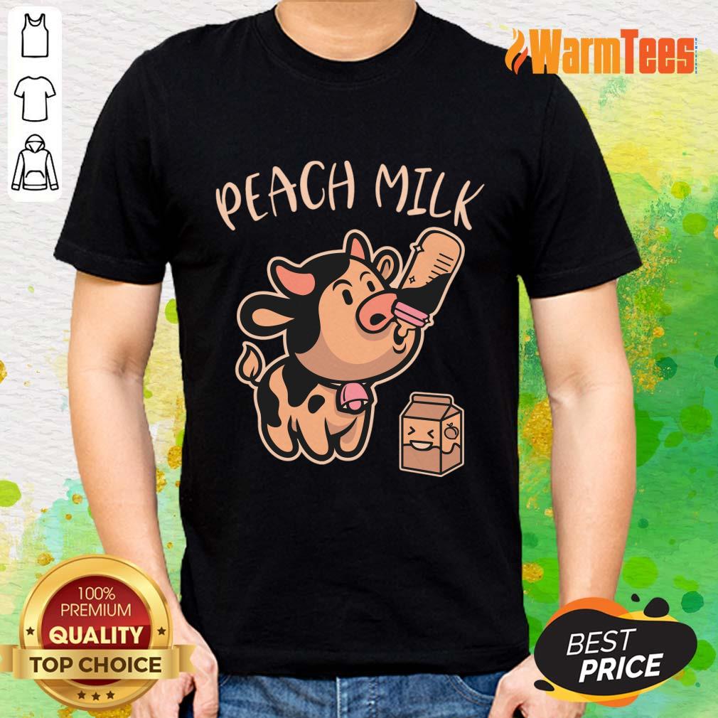 Peach Milk Dairy Cows Shirt