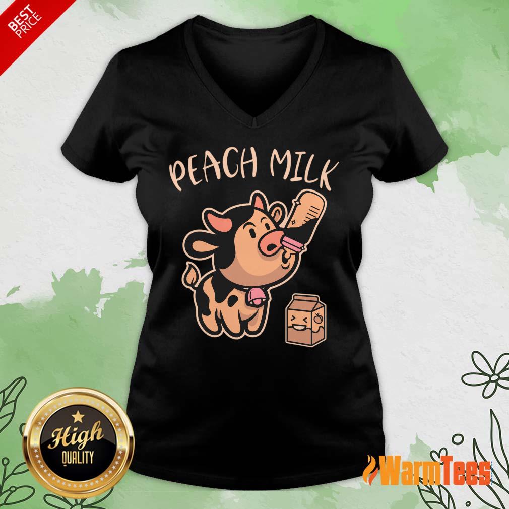 Peach Milk Dairy Cows Shirt