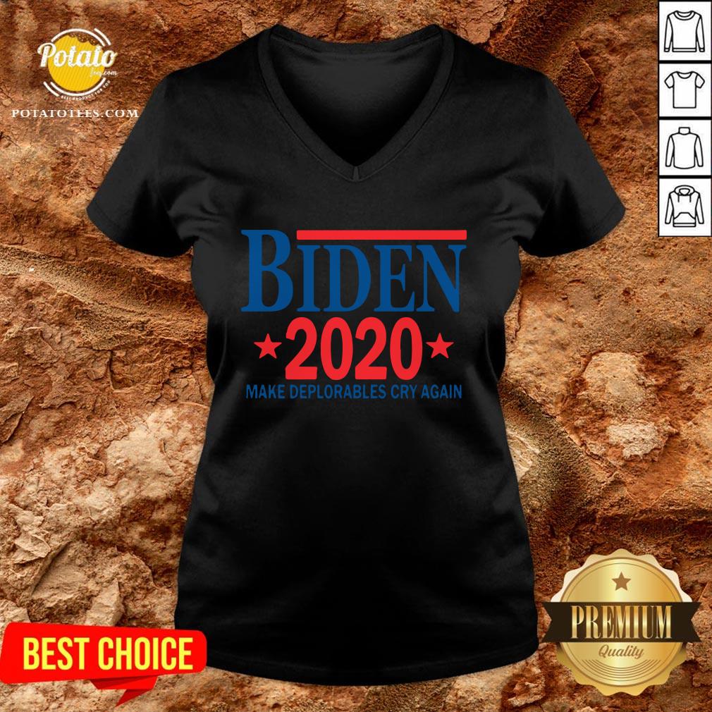 Perfect Biden 2020 Make Deplorables Cry Again Shirt