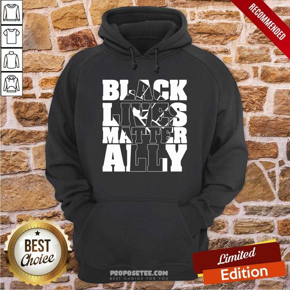 Perfect Black Lives Matter Ally White Shirt