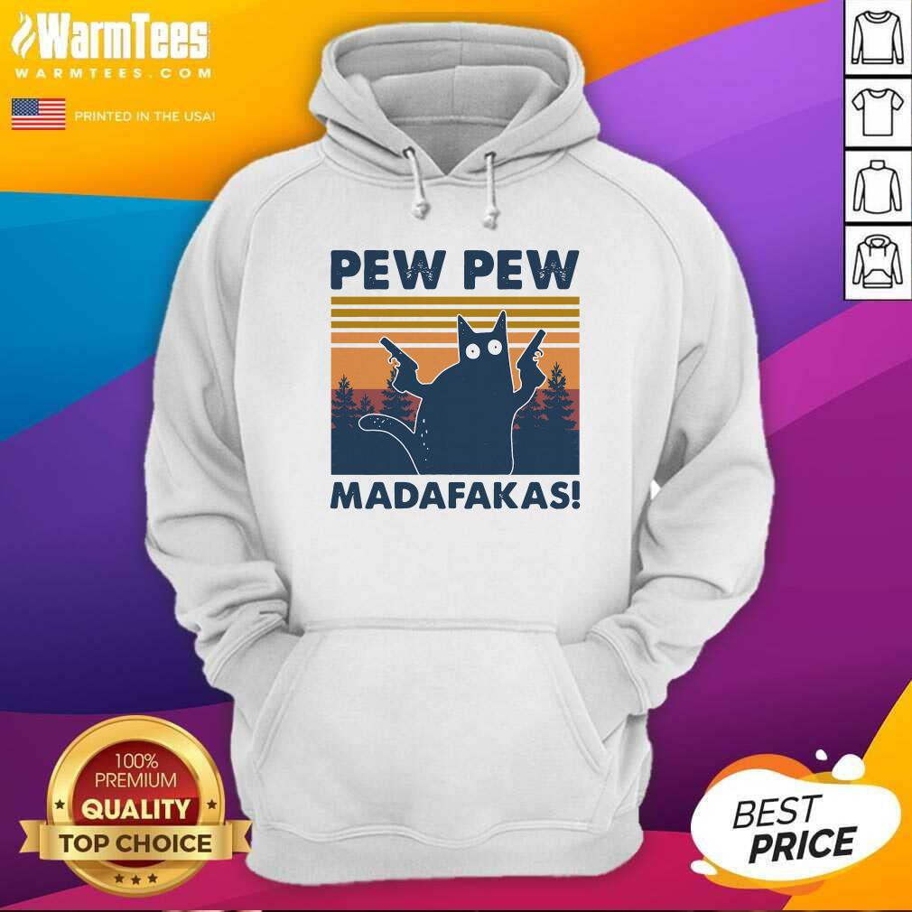 Perfect Cat Pew Pew Madafakas Vintage Shirt