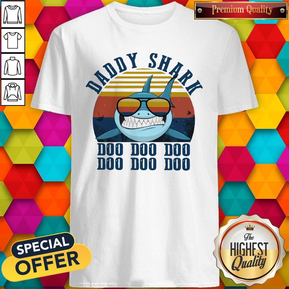 Perfect Daddy Shark Doo Vintage Shirt
