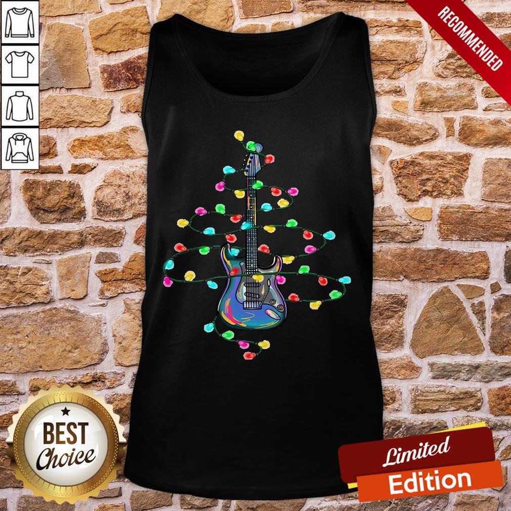 Perfect Guitar Christmas Light Shirt