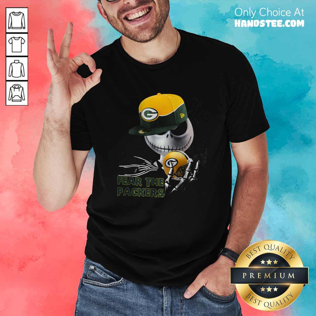 Perfect Jack Skellington Fear The Green Bay Packers Shirt