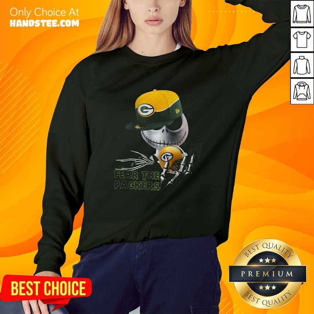 Perfect Jack Skellington Fear The Green Bay Packers Shirt