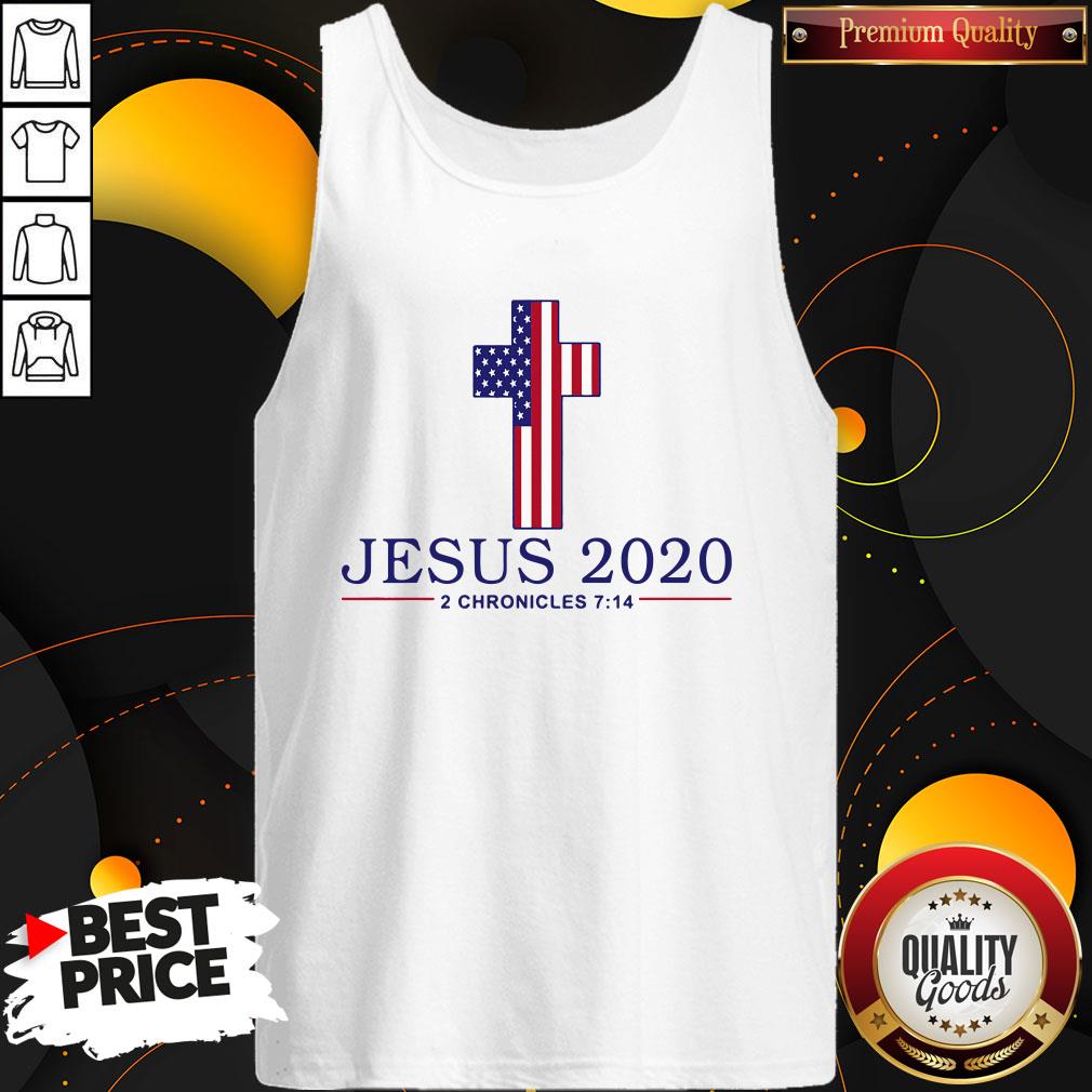 Perfect Jesus 2020 2 Chronicles 7 14 American Flag Shirt