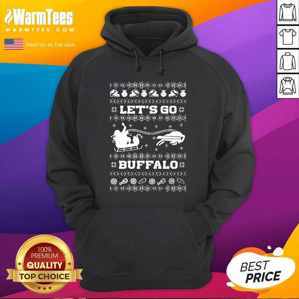 Perfect Let Go Buffalo Bills Ugly Christmas Shirt