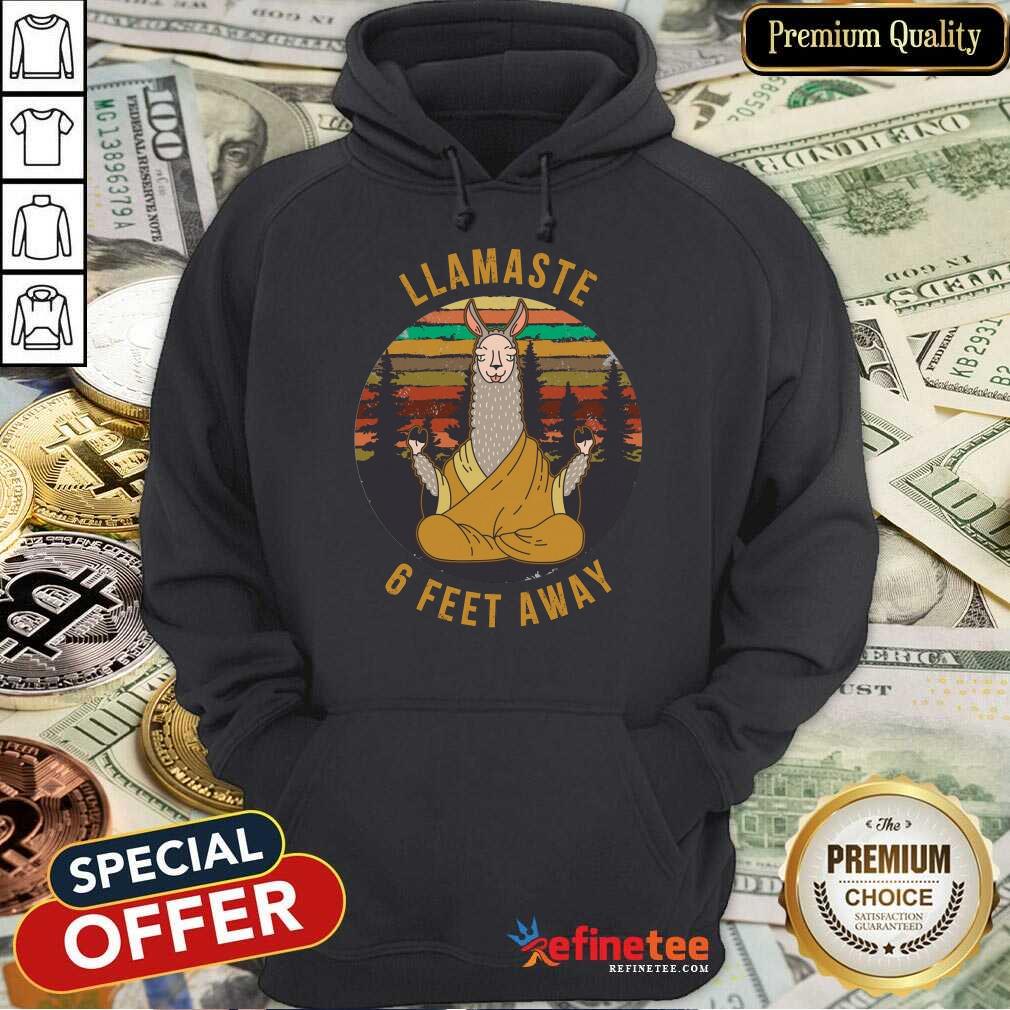 Perfect Llamaste 6 Feet Away Vintage Shirt