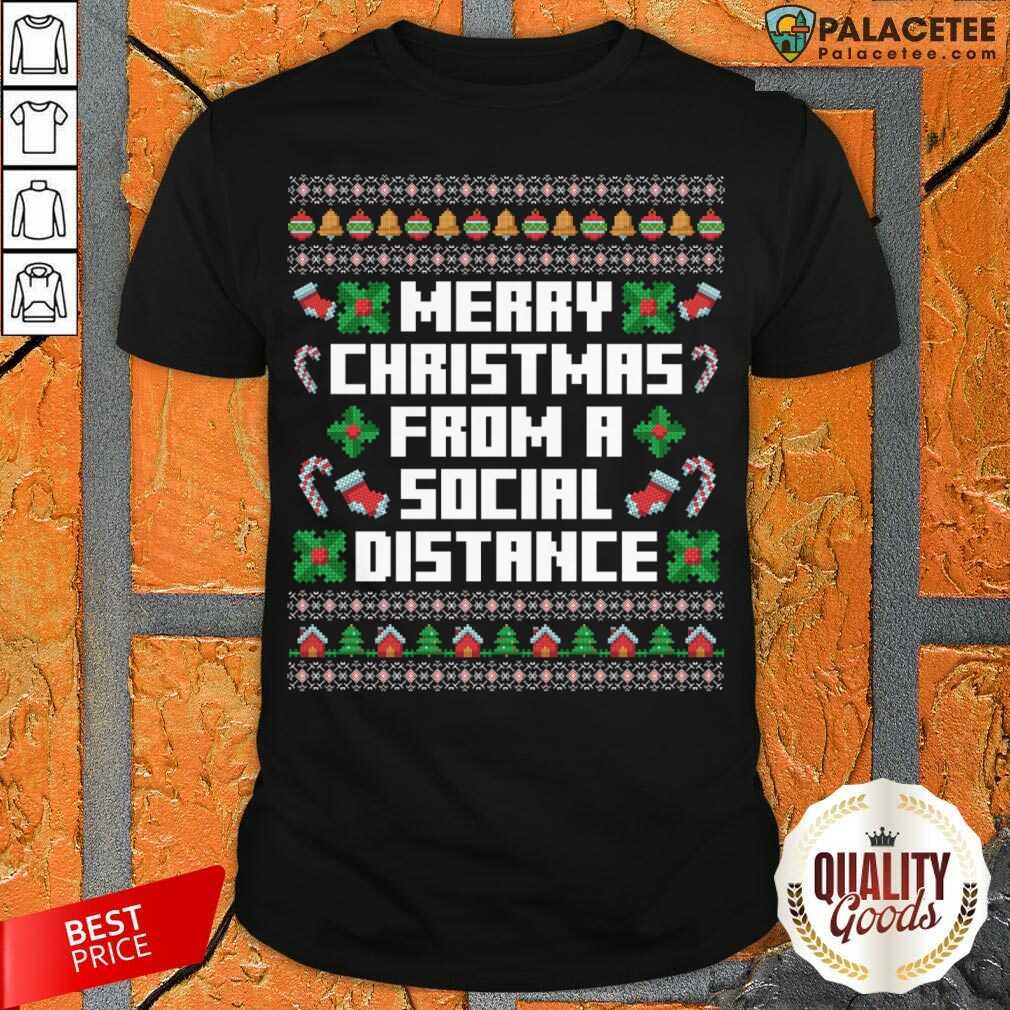 Perfect Merry Christmas From A Social Distance Shirt