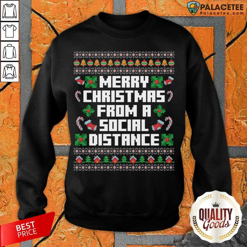 Perfect Merry Christmas From A Social Distance Shirt