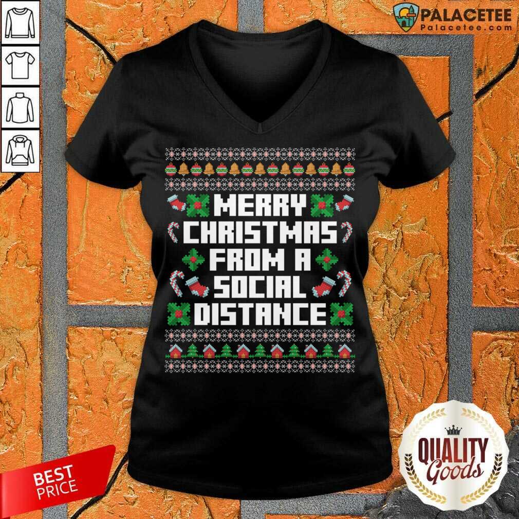 Perfect Merry Christmas From A Social Distance Shirt