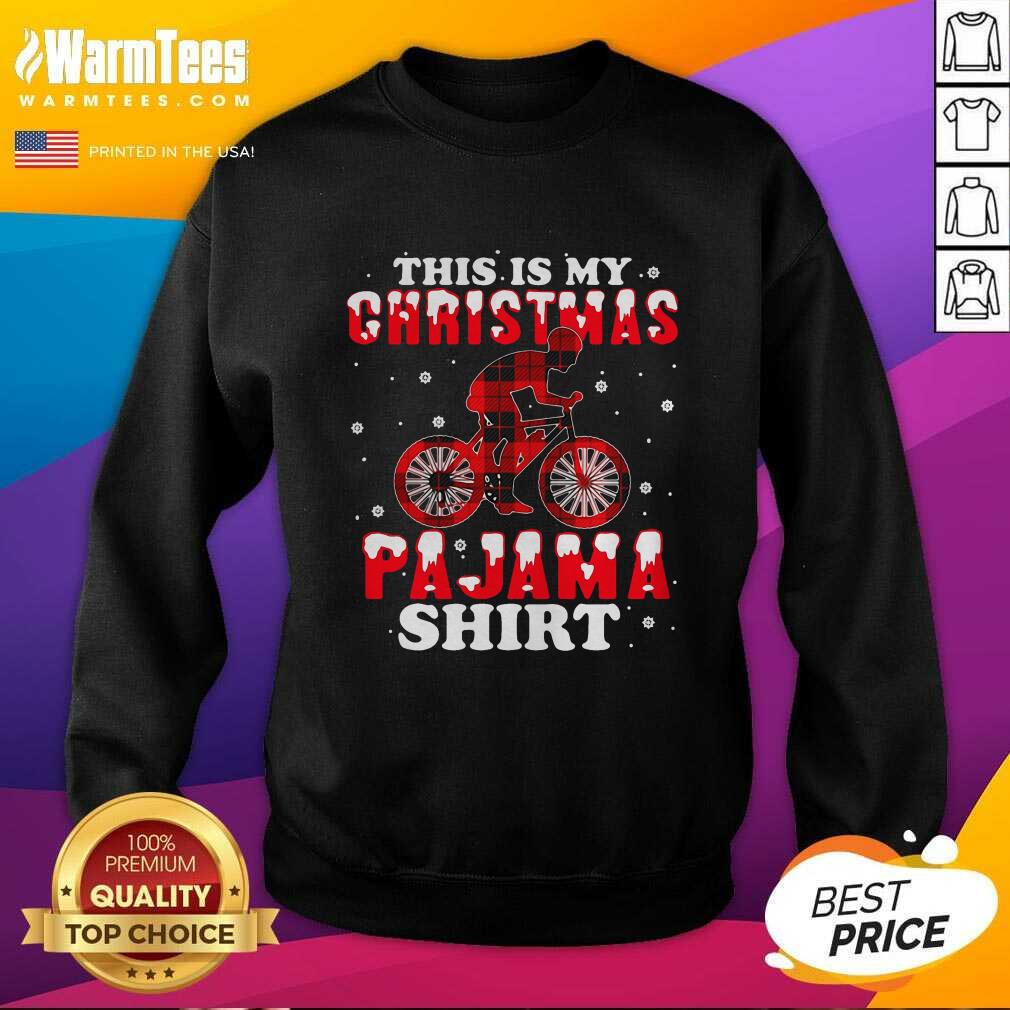 Perfect Mountain Biking This Is My Christmas Pajama Shirt