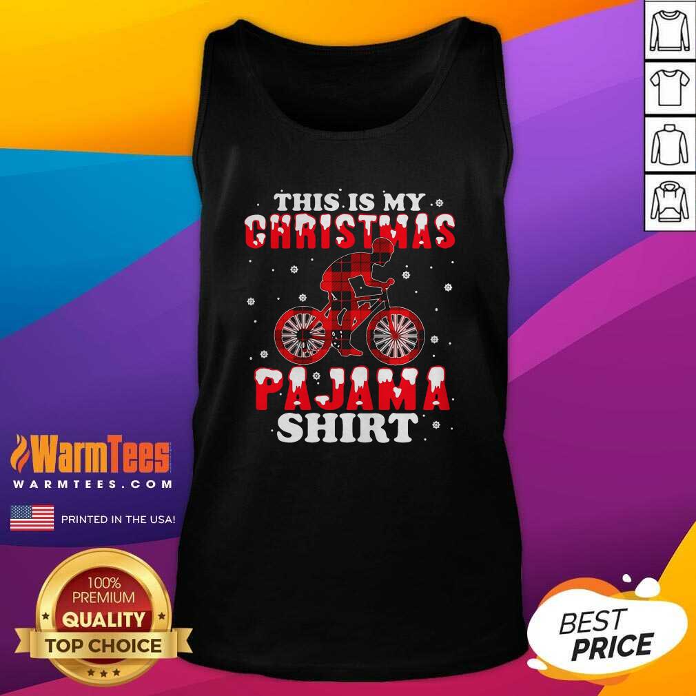 Perfect Mountain Biking This Is My Christmas Pajama Shirt