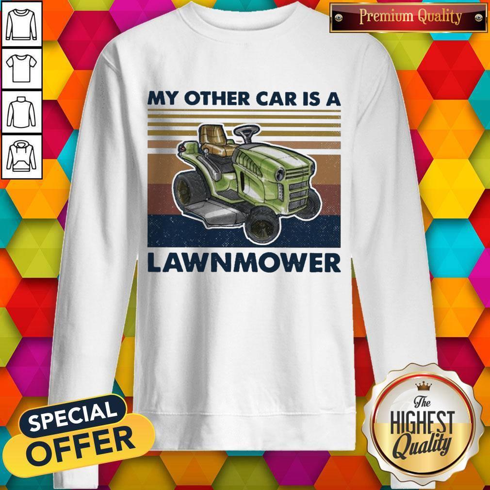 Perfect My Other Car Is A Lawnmower Vintage Shirt