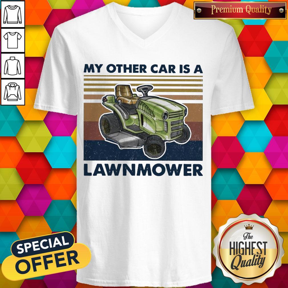 Perfect My Other Car Is A Lawnmower Vintage Shirt