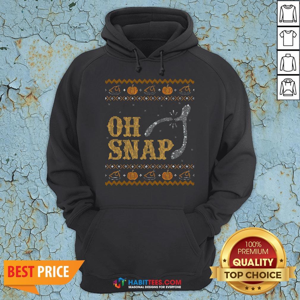 Perfect Oh Snap, Wishbone Ugly Thanksgiving Sweater Shirt