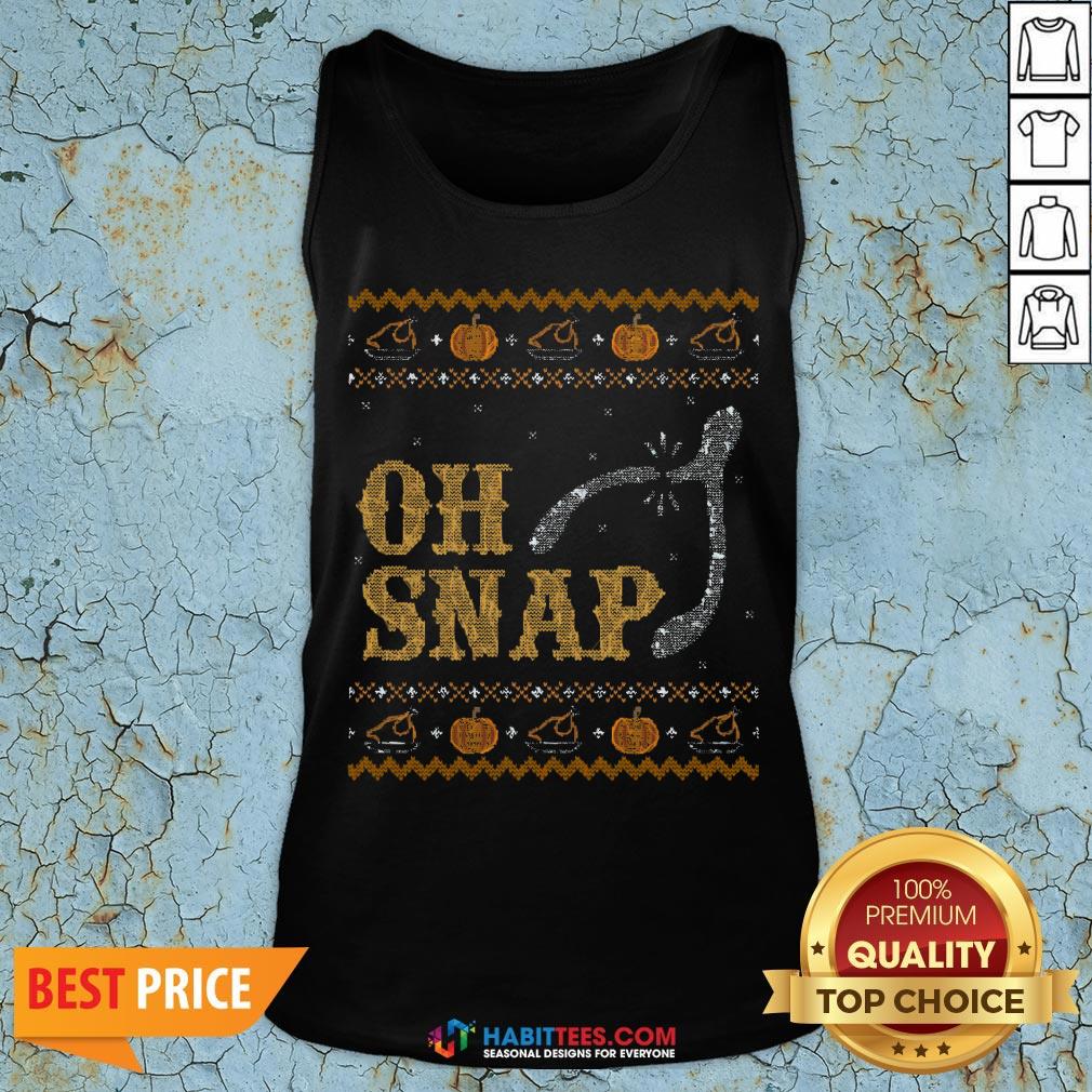 Perfect Oh Snap, Wishbone Ugly Thanksgiving Sweater Shirt