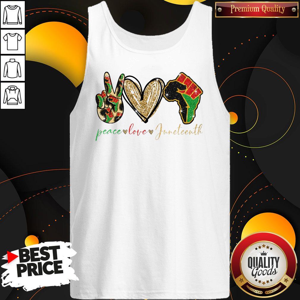 Perfect Peace Love Juneteenth Shirt