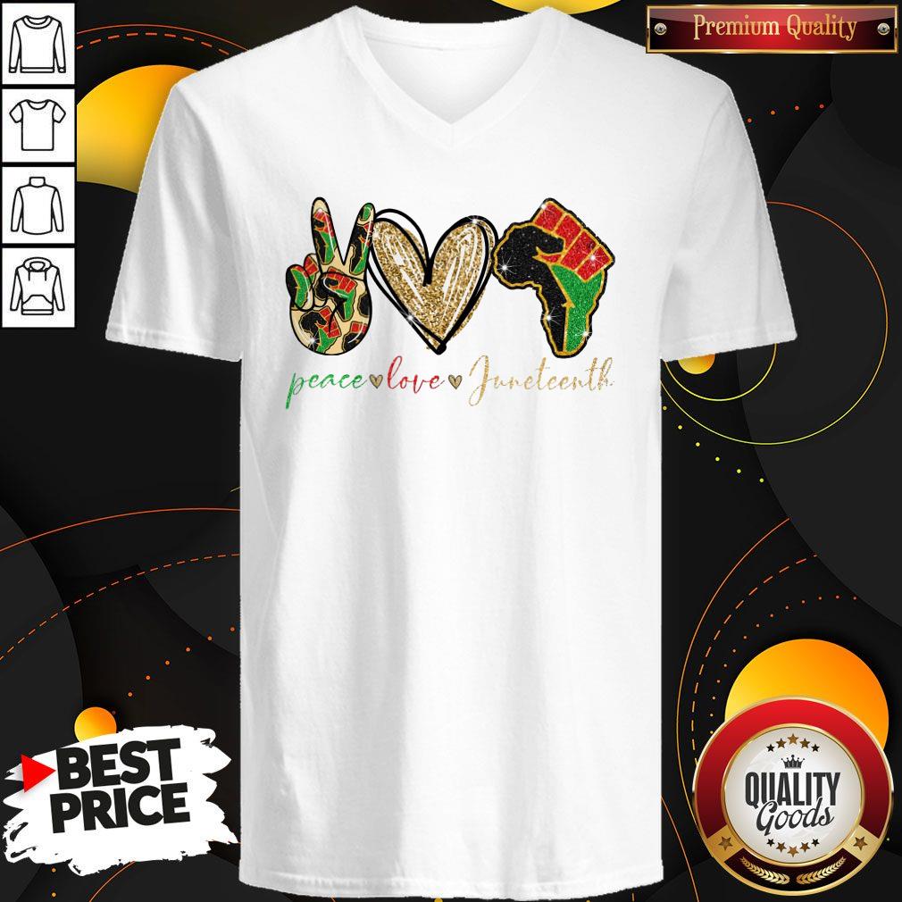 Perfect Peace Love Juneteenth Shirt