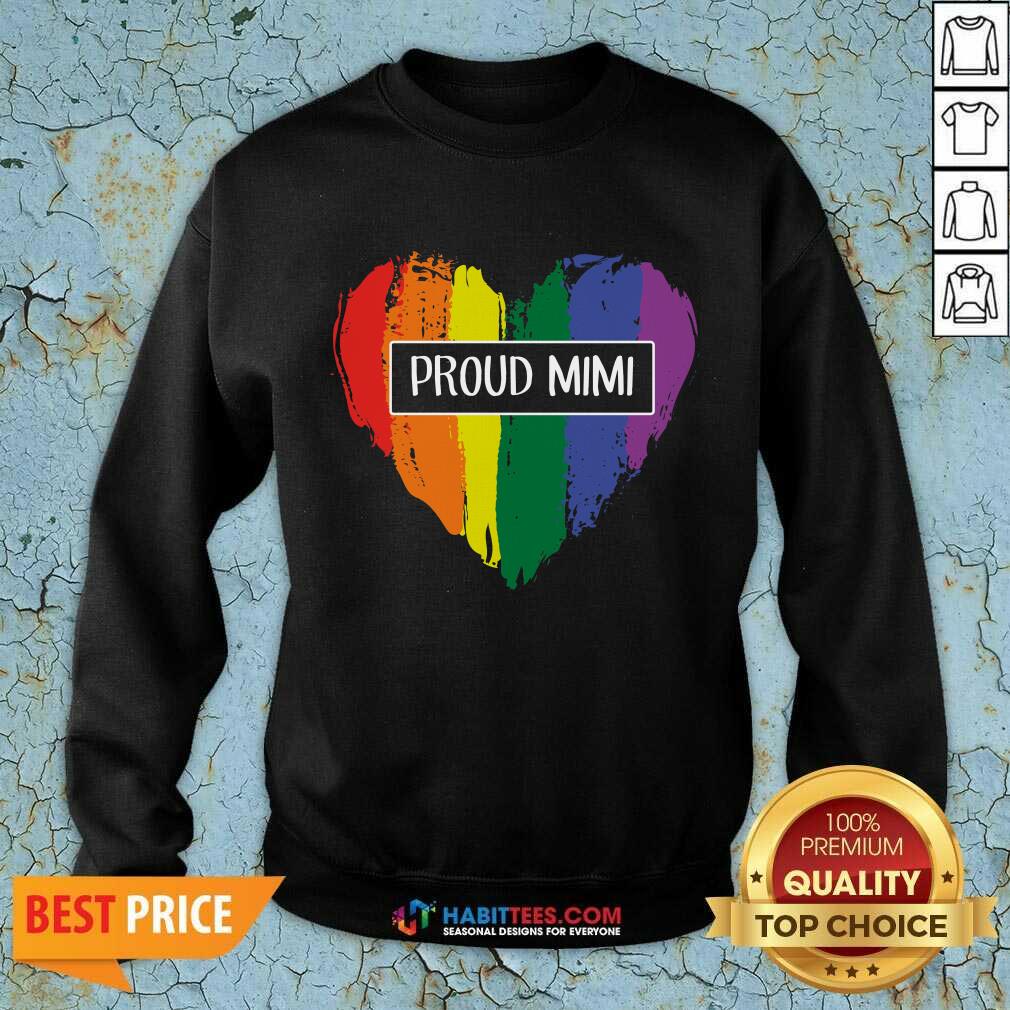 Perfect Proud Mimi Rainbow Heart 08 Shirt