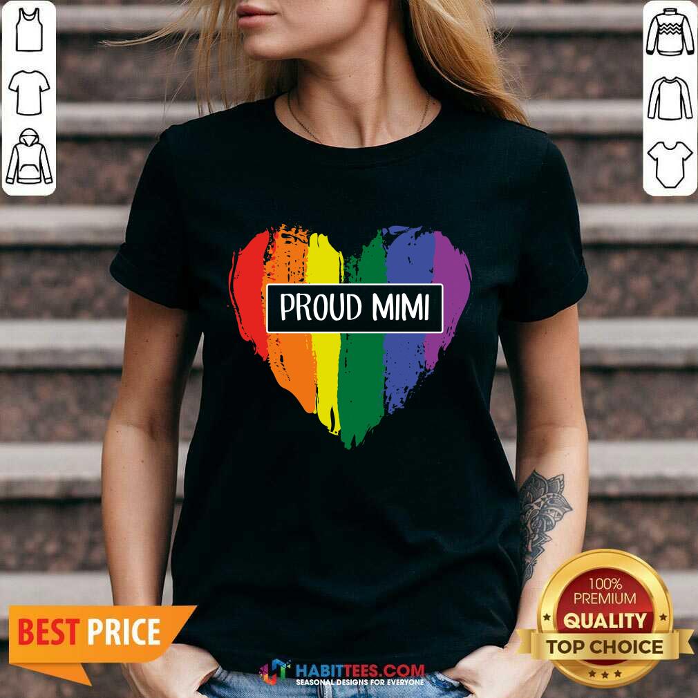 Perfect Proud Mimi Rainbow Heart 08 Shirt