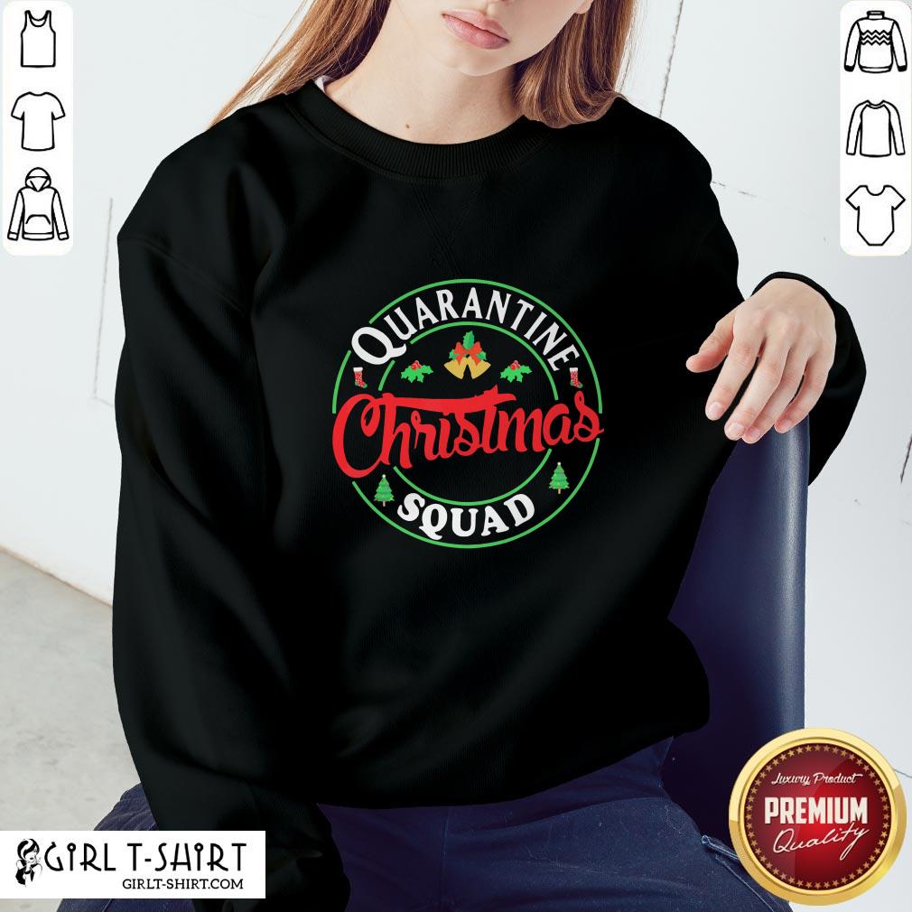 Perfect Quarantine Christmas Squad Bells Shirt