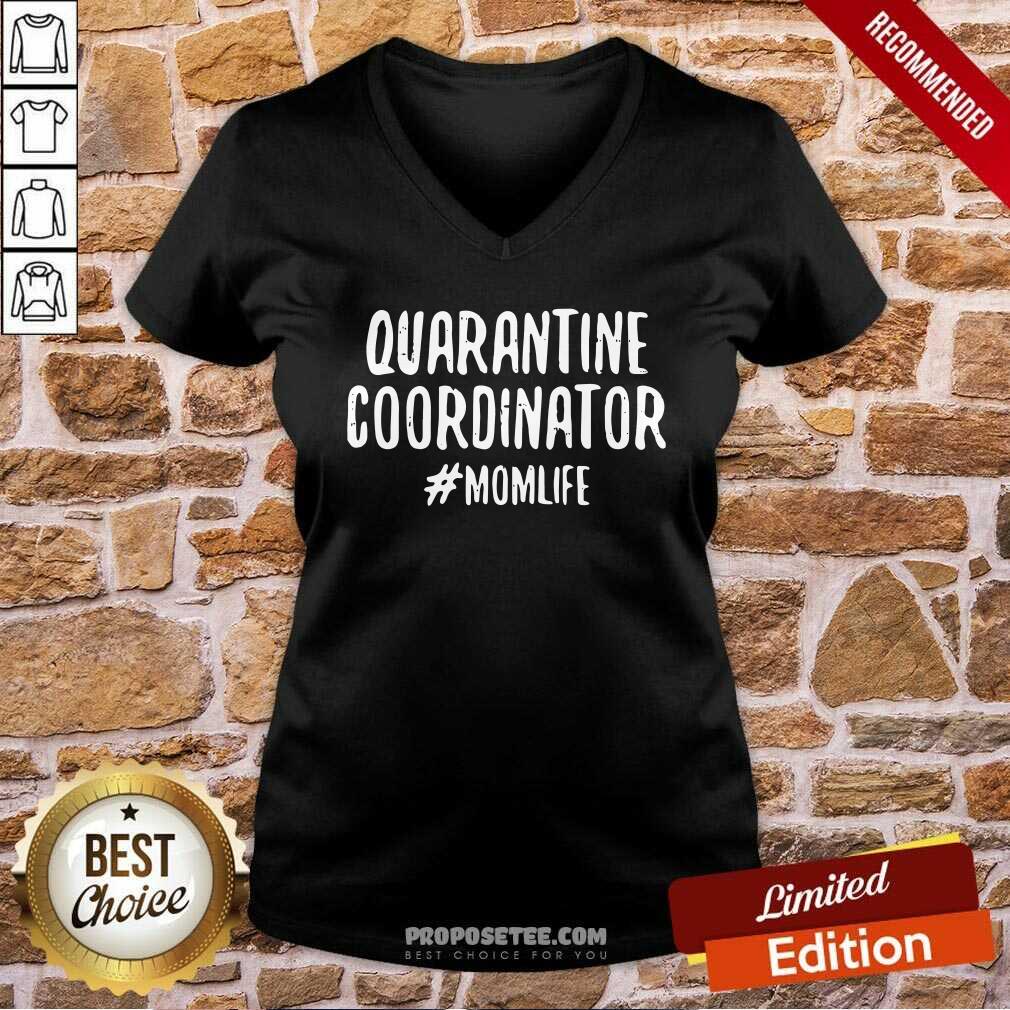 Perfect Quarantine Cooroinator Momlife Quote Shirt