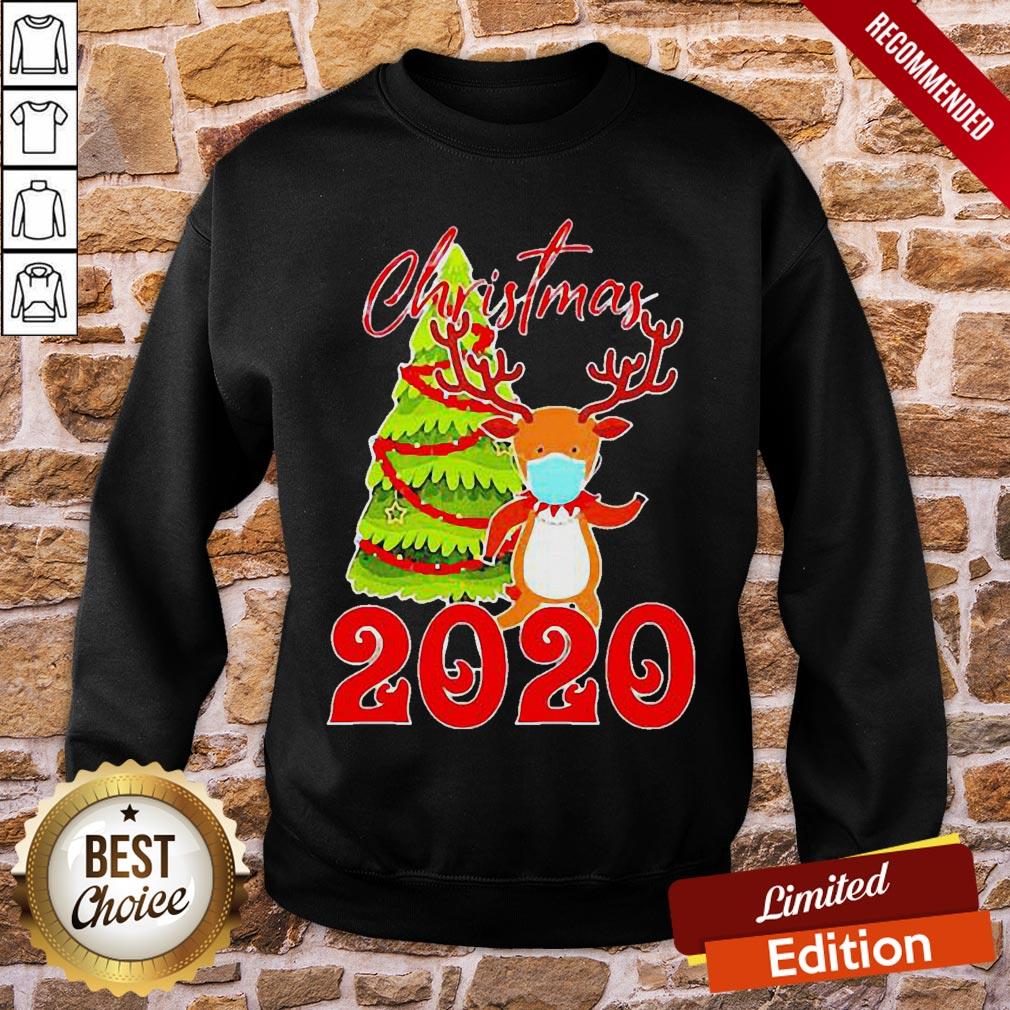 Perfect Reindeer Face Mask Christmas 2020 Shirt