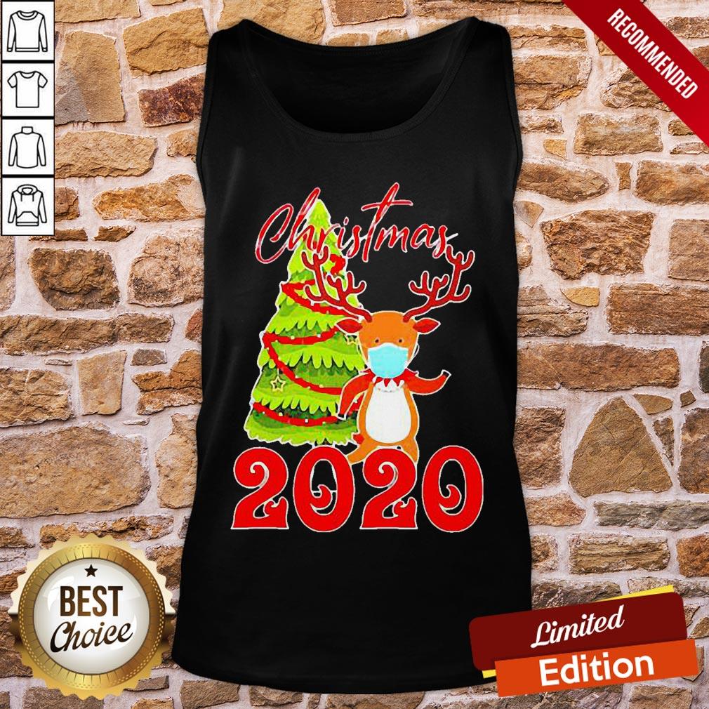 Perfect Reindeer Face Mask Christmas 2020 Shirt
