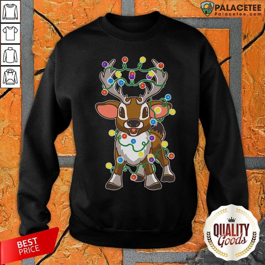 Perfect Reindeer Light Merry Christmas Shirt