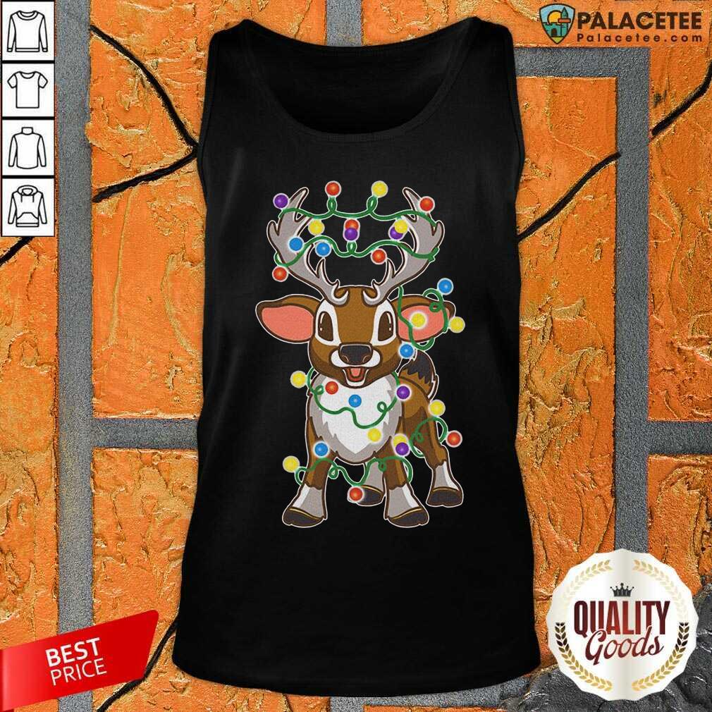 Perfect Reindeer Light Merry Christmas Shirt
