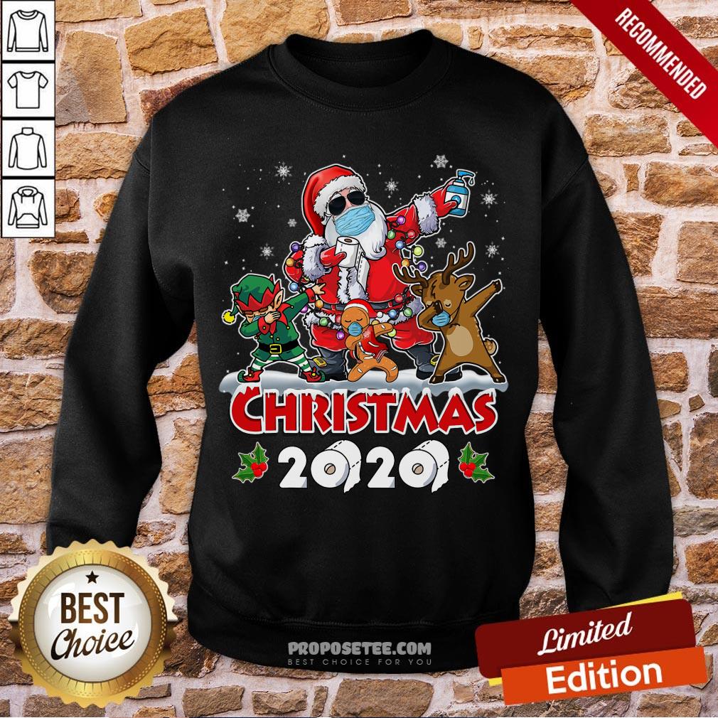 Perfect Santa And Friends Wearing Mask - New Christmas 2020 Shirt