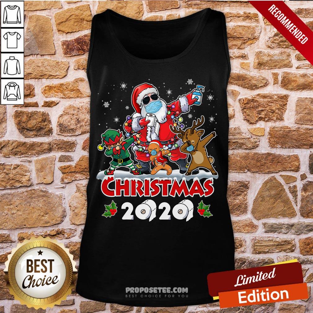 Perfect Santa And Friends Wearing Mask - New Christmas 2020 Shirt