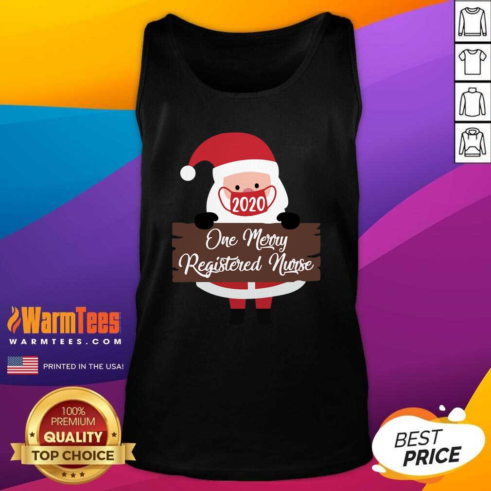 Perfect Santa Claus Face Mask 2020 One Merry Rad Tech Christmas Shirt