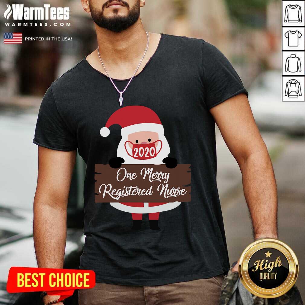 Perfect Santa Claus Face Mask 2020 One Merry Rad Tech Christmas Shirt