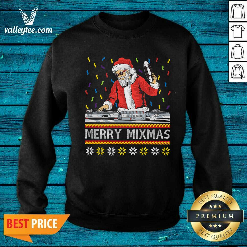 Perfect Santa Claus Music Merry Mimas Ugly Christmas Shirt