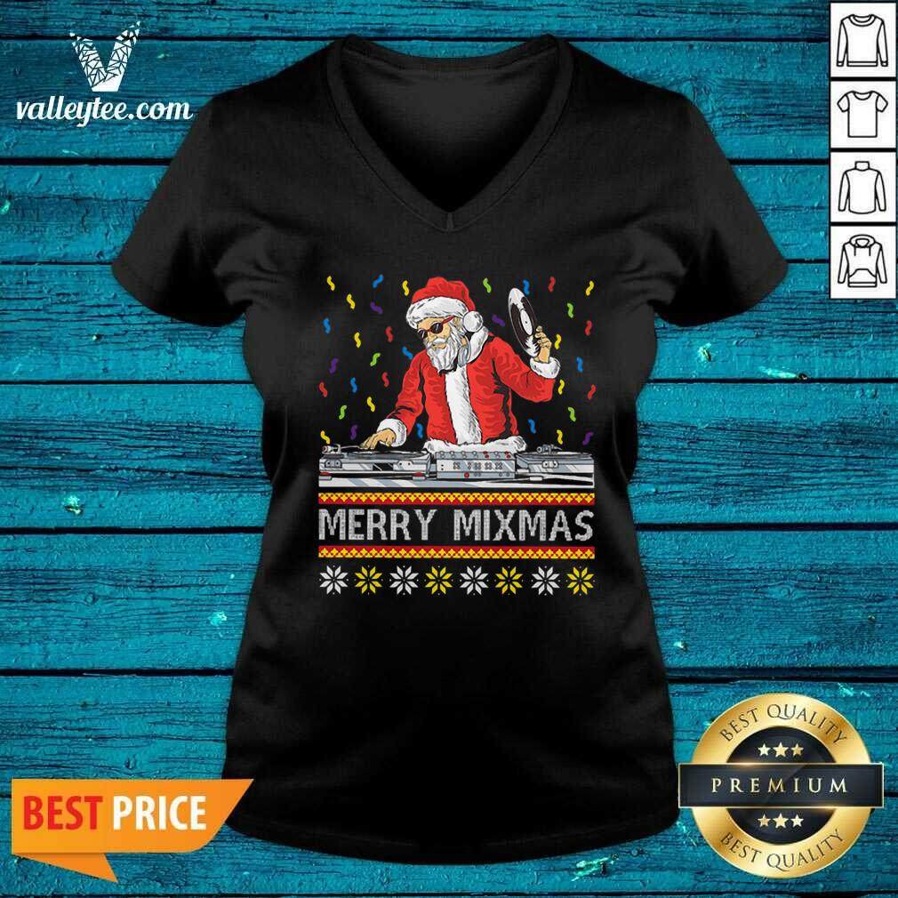 Perfect Santa Claus Music Merry Mimas Ugly Christmas Shirt