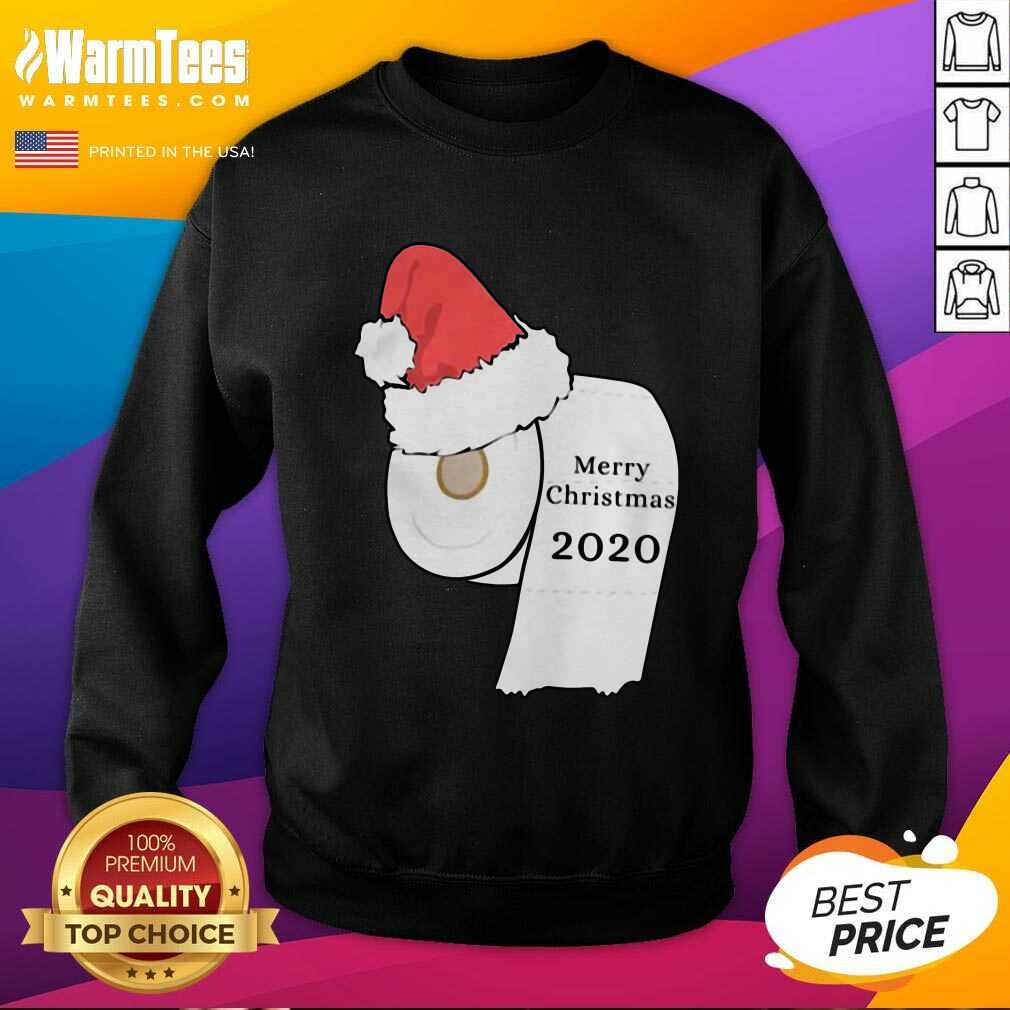Perfect Santa Hat Toilet Paper Merry Christmas 2020 Shirt