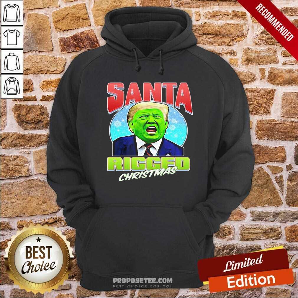Perfect Santa Ricced Christmas Donald Trump Election Shirt