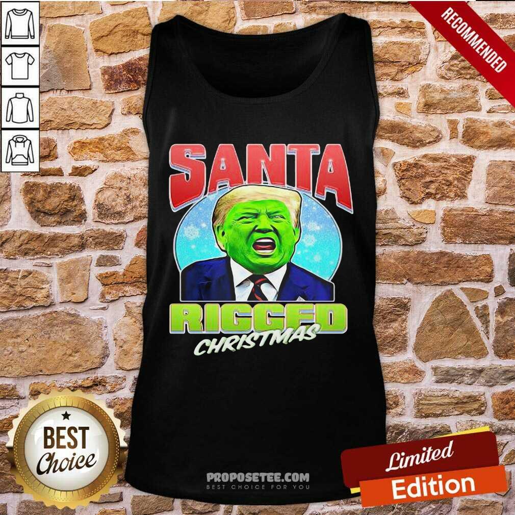 Perfect Santa Ricced Christmas Donald Trump Election Shirt