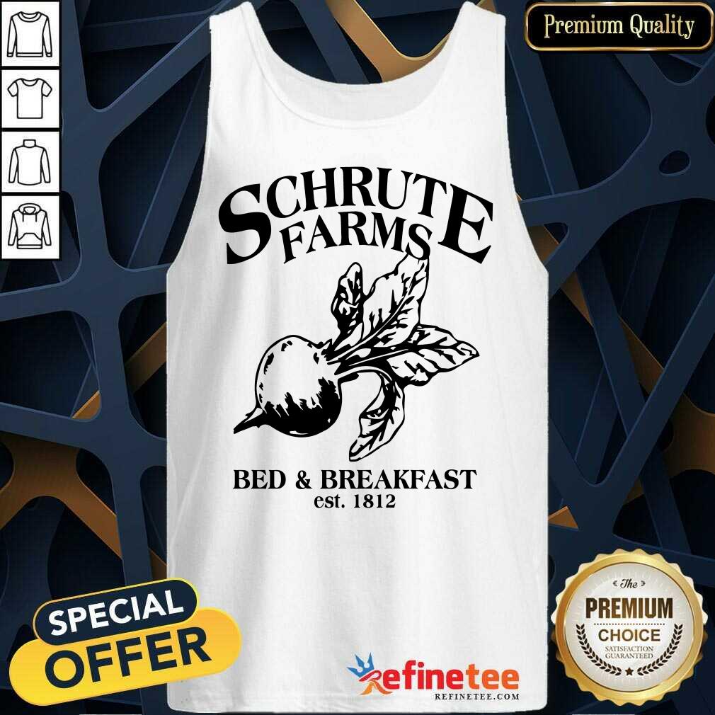 Perfect Schrute Farms Bed And Breakfast Est 1812 Shirt