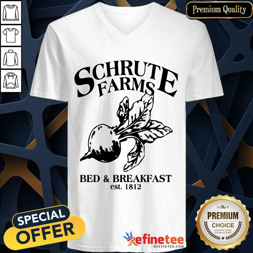 Perfect Schrute Farms Bed And Breakfast Est 1812 Shirt