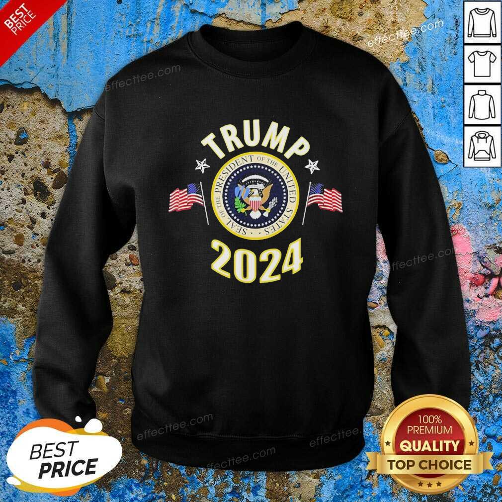 Perfect Trump 2024 Presidential Seal Flag Us Shirt